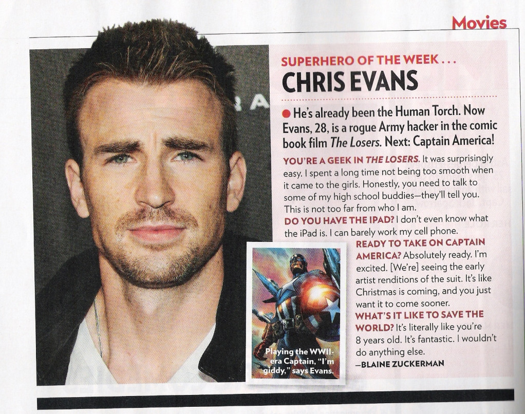 Chris Evans: pic #257035