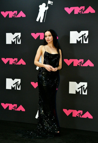 Dove Cameron at the 2023 MTV VMAs, Prudential Center in Newark, NJ, 09/12/2023