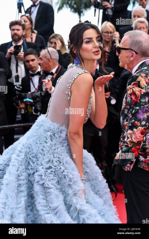 Mahlagha Jaberi at the premiere of "Top Gun: Maverick" - Cannes Film Festival 