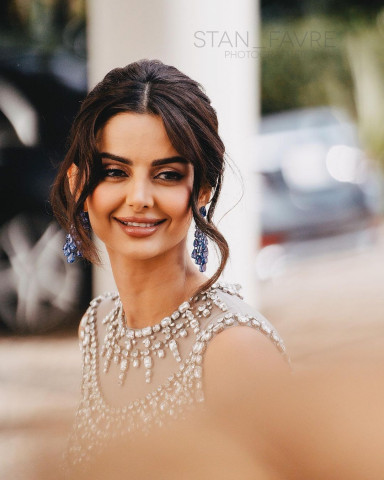 Mahlagha Jaberi at the premiere of "Top Gun: Maverick" - Cannes Film Festival 