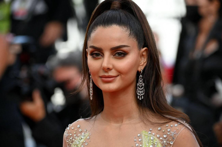 Mahlagha Jaberi at the premiere of "France" during the Cannes Film Festival 