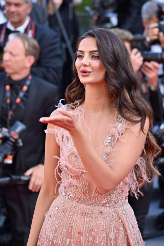 Mahlagha Jaberi at the premiere of "Armageddon Time" - Cannes Film Festival