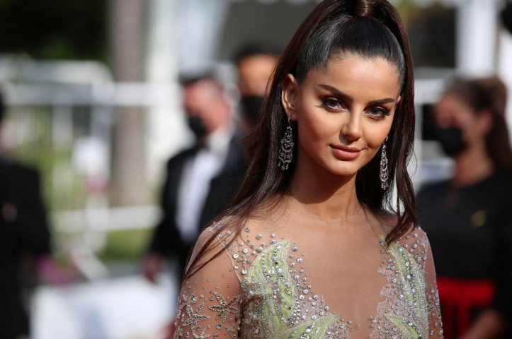 Mahlagha Jaberi at the premiere of "France" during the Cannes Film Festival 