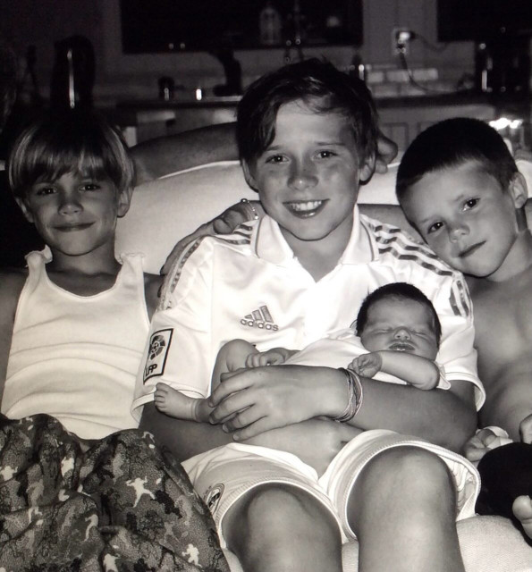 David Beckham instagram post 492275
