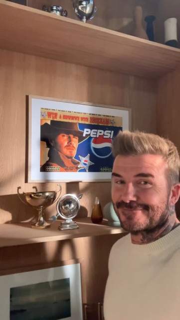 David Beckham instagram post 493541