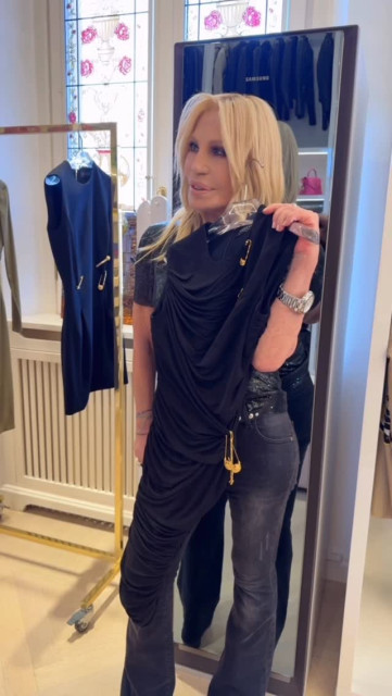 Donatella Versace instagram post 496066