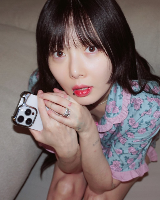 Hyuna instagram post 489093