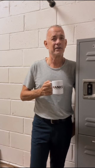 Tom Hanks instagram post 496026