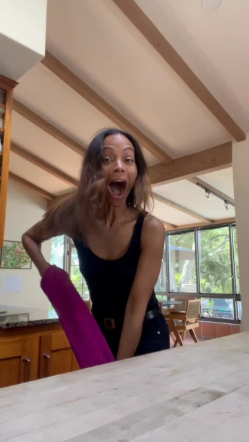 Zoe Saldana instagram post 491679