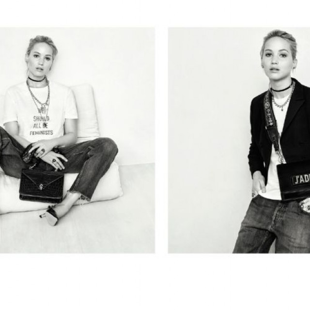 Jennifer Lawrence Presents New Campaign At Dior