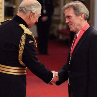 Hugh Laurie awarded the Order of the British Empire