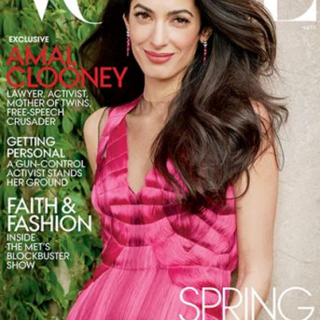 Amal Clooney became the heroine of Vogue