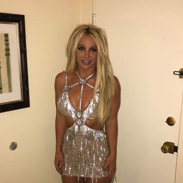 Britney Spears shared a child's photo 
