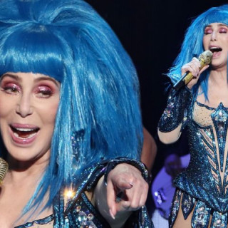 73-year-old Cher performed in Berlin in a very revealing outfit