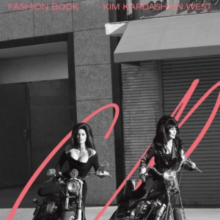 Kim Kardashian and Cher on the set of CR Fashion Book