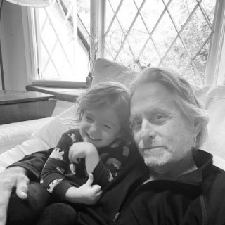 Michael Douglas became a grandfather for the second time