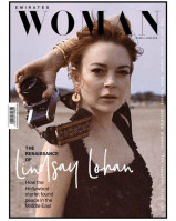 Lindsay Lohan appeared on Emirates Woman