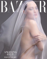 Naked Angelina Jolie starred for Harper's Bazaar