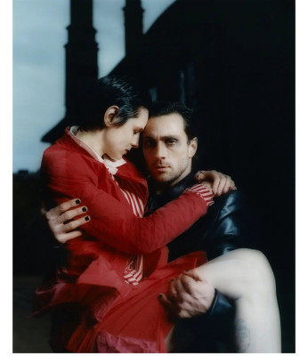 Aaron Johnson & Emma Corrin for WWW