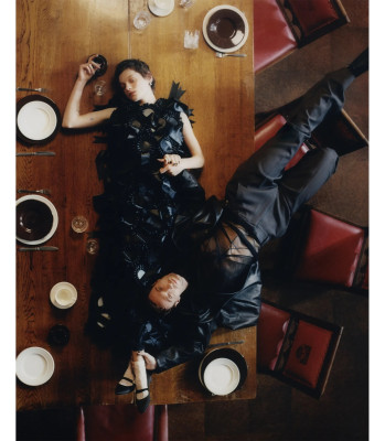 Aaron Johnson & Emma Corrin for WWW