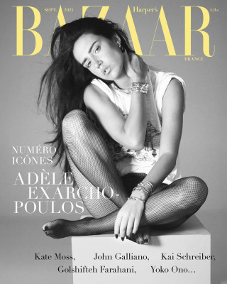 Adele Exarchopoulos for Harper's Bazaar France September 2025