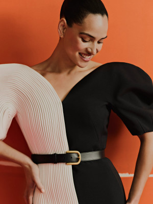 Adria Arjona for Glamour Spain April 2025