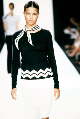 Adriana Lima for Ralph Lauren SS 2001