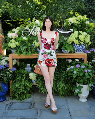 Alexandra Daddario – Amazon Saks in The Hamptons Escape