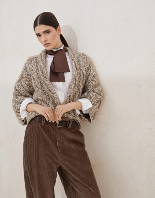 Alexandra Micu for Brunello Cucinelli Fall 2025