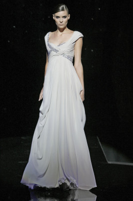 Alison Nix for Elie Saab Haute Couture fall winter 2007-2008
