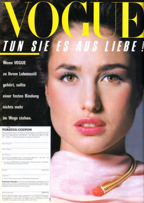 Andie Macdowell for VOGUE Germany July 1984