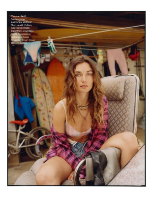 Andreea Diaconu for Elle Fr #4147 by Tom Craig