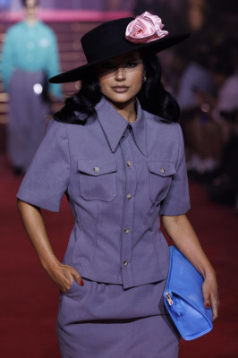 Becky G – at Willy Chavarria S/S 2026 Fashion Show in Paris