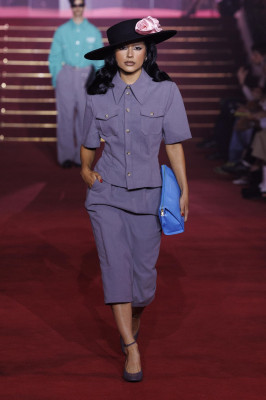 Becky G – at Willy Chavarria S/S 2026 Fashion Show in Paris