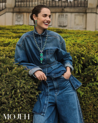 Blanca Padilla ~ Mojeh June 25 by Panos Davios