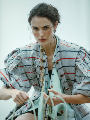 Blanca Padilla for Harper Bazaar Greece 07.25