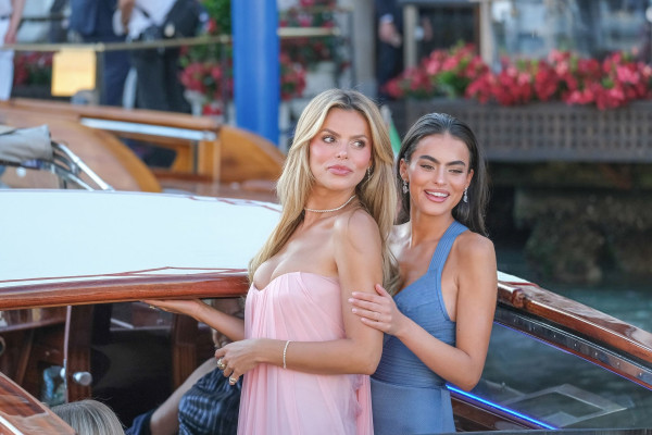 Brooks Nader at Jeff Bezos's wedding in Venice 06-2025