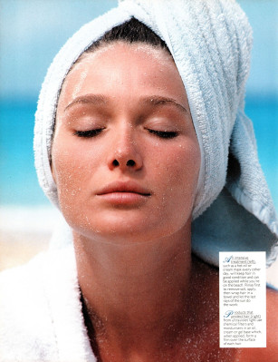 Carla Bruni for Marie Claire UK June 1990