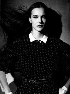Carole Bouquet for Vogue Italia 03-1984