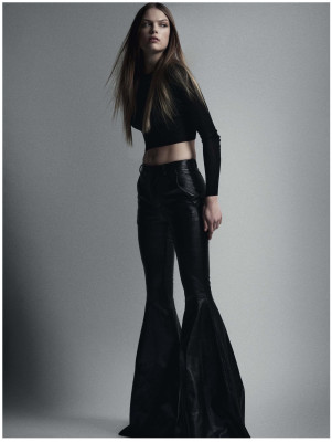 Chane Husselmann ~ L'Officiel Italia Febbraio 2023 by David Santinelli