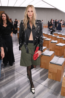 Charlize Theron at Christian Dior Show at Paris Fashion Week October 2025