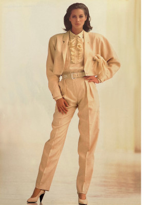 Christy Turlington for Escada Catalog SS 1988