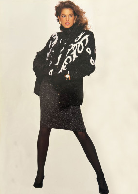 Cindy Crawford for Escada Catalog FW 1989