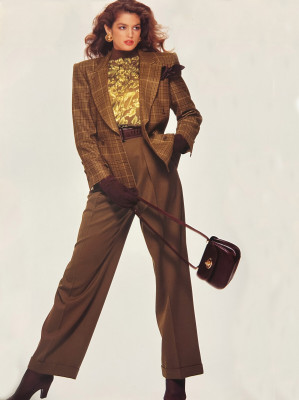 Cindy Crawford for Escada Catalog FW 1989