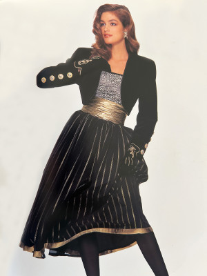 Cindy Crawford for Escada Catalog FW 1989