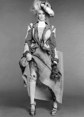 Claudia Schiffer for Double Vision FW 2024.25 by Luigi & Iango