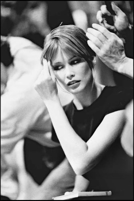 Claudia Schiffer for Jean-Louis Scherrer 1996 Paris