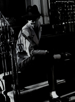 Daniela Pestova ~ US Harper's Bazaar May 1991 by Andrea Blanch