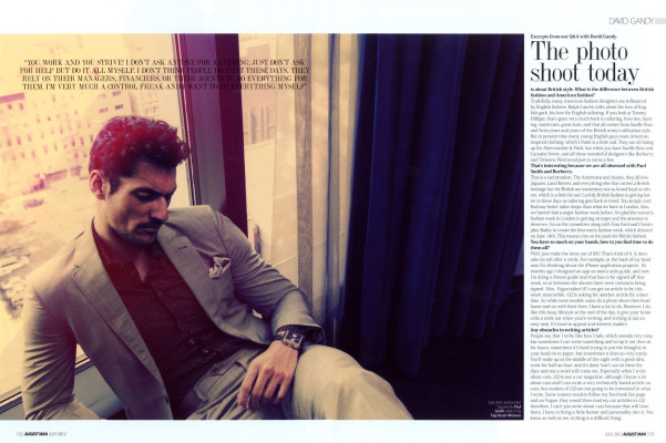 David Gandy pic #523285