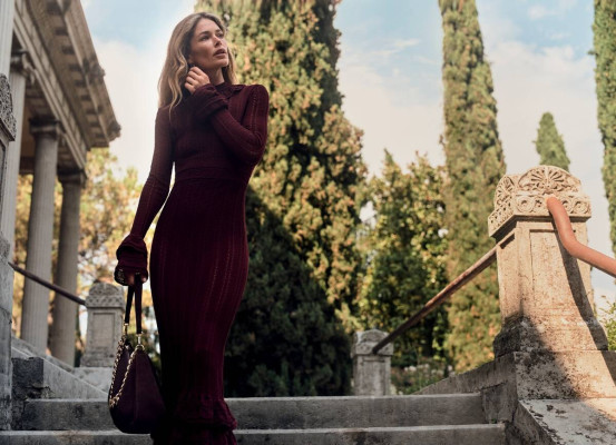 Doutzen Kroes for TWINSET FW 2025.26 CAMPAIGN